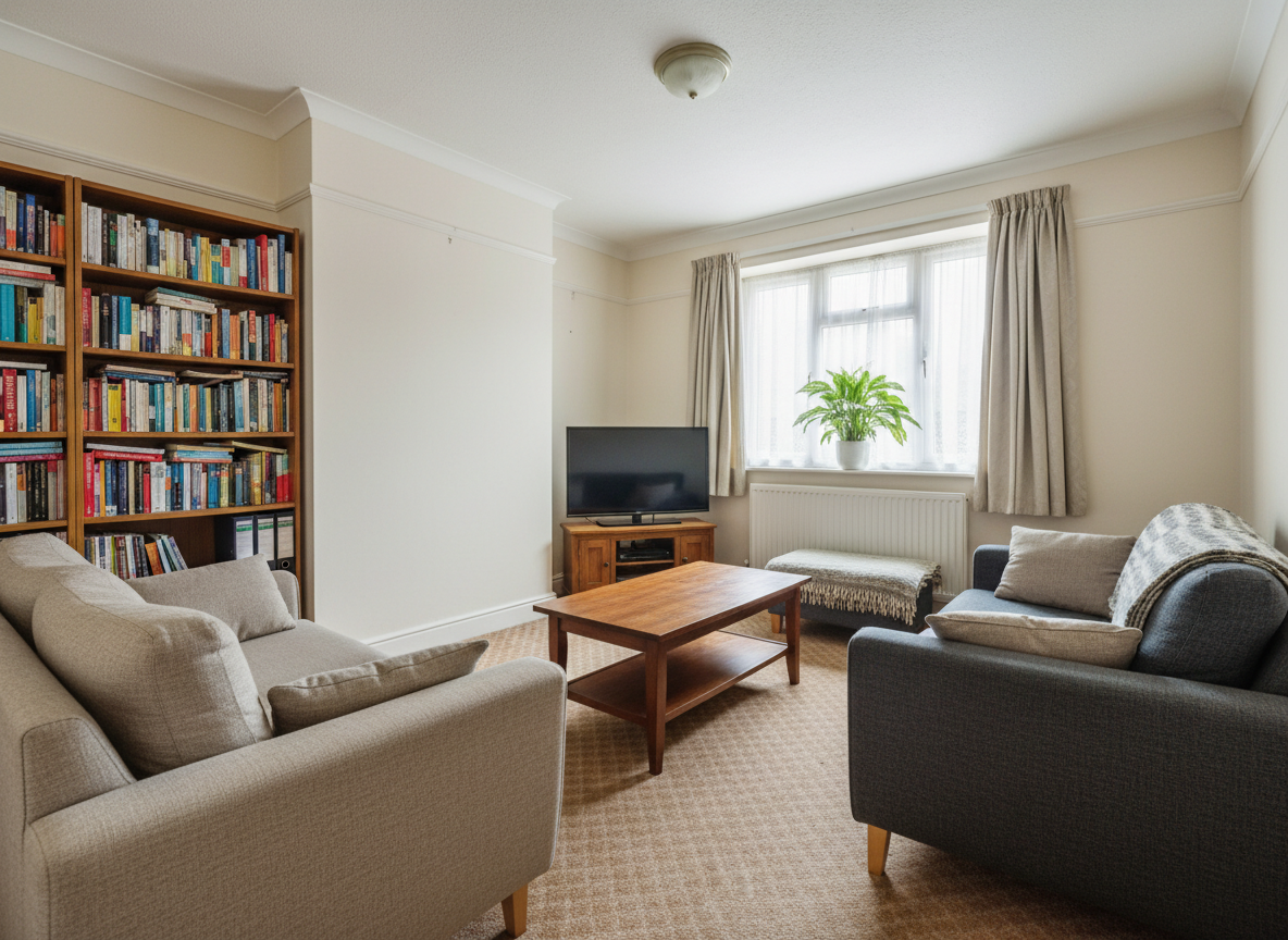 Sample image: shared lounge